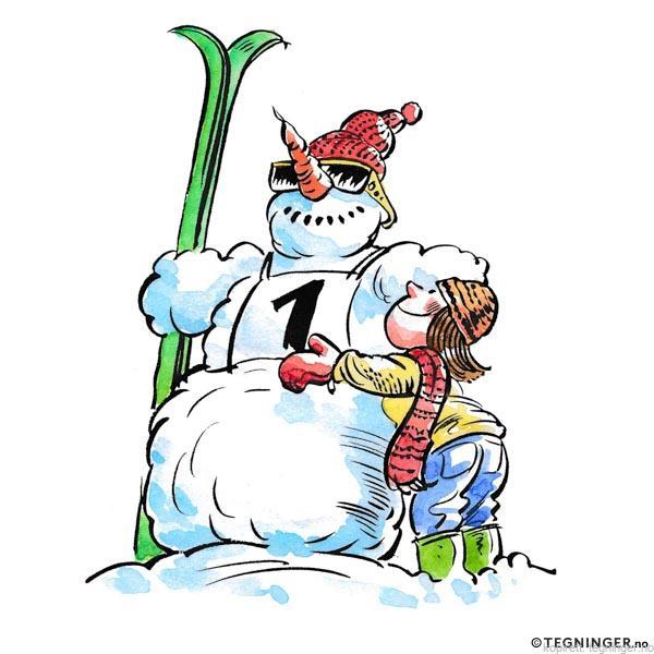 Snømann konkurranse - VINTER