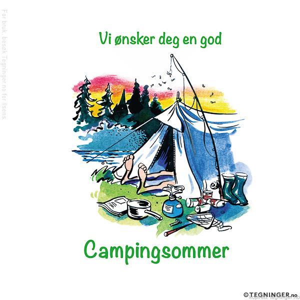 Campingsommer- Sommer