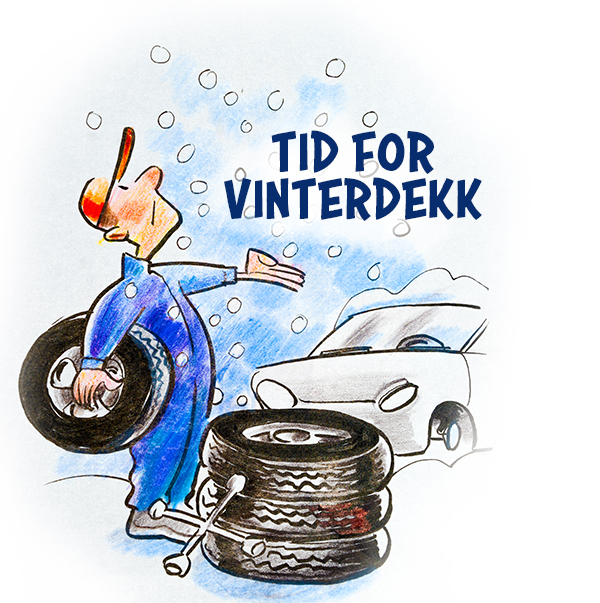 Tid for vinterdekk snø