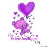 Purple Valentine's Day