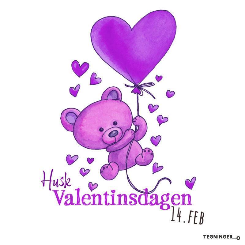 Purple Valentine's Day