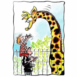 Giraff i dyreparken – FERIE