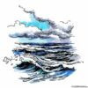 Hav med bølger - NATUR