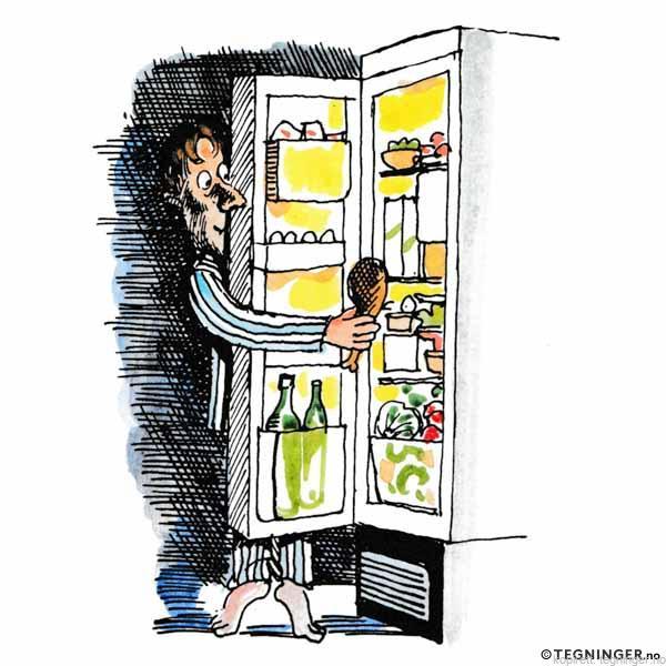 Smugspising i kjøleskapet – MAT